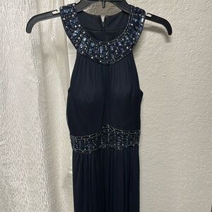 Sténay Formal Dress (Navy, Women’s Size 6)